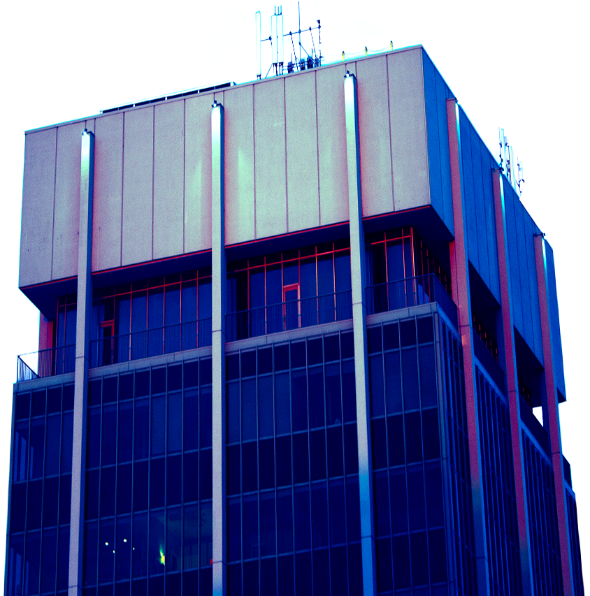 Image of former apartment building that was bought by a major hospitality company.